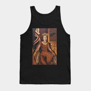 Steampunk Queen Victoria Tank Top